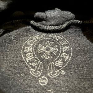 Black Chrome Hearts mens hoodie